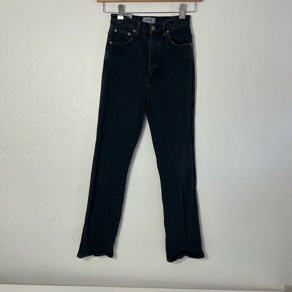 Agolde high rise pinch waist kick jean size 24 - Picture 3 of 9
